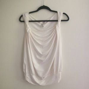 Max studio Grecian white blouse